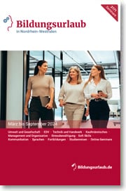 Cover Bildungsurlaub in NRW März bis September 2024