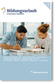 Cover Bildungsurlaub in NRW September 2024 bis März 2025