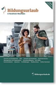 Cover Bildungsurlaub in NRW März bis September 2025