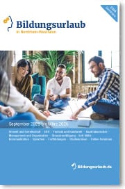 Cover Bildungsurlaub in NRW September 2025 bis März 2026