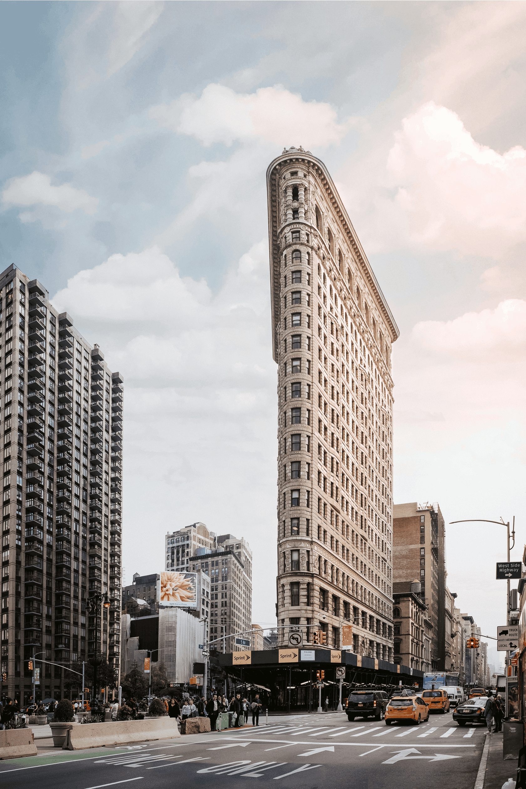 Flat Iron Building in New York