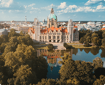 Neues Rathaus in Hannover