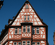Fachwerkhaus in der Mainzer Altstadt